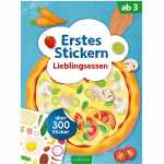 Erstes Stickern Lieblingsessen, über 300 Sticker,...