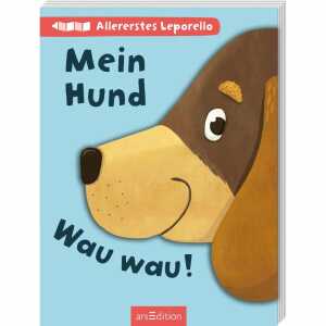 Allererstes Leporello Mein Hund, Illustration von Laura Watson,