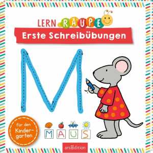 Lernraupe Erste Schreibübungen, Lernreihe für Kindergartenkinder