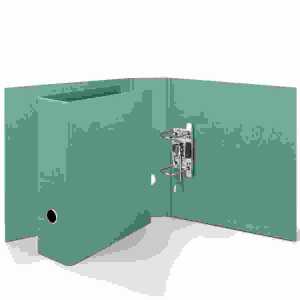 Ordner S.O.H.O. Opal Rückenbreite 85mm, Griffloch vorhanden