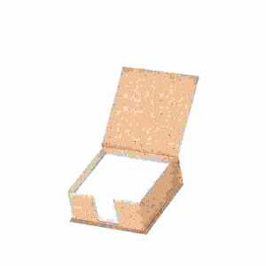 Zettelkasten 9,5x9,5cm S.O.H.O. Cacao 270 Blatt, 110 x 46 x 110 mm,