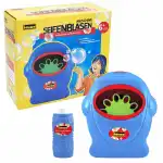 Seifenblasenmaschine Idena 118ml blau, mit Tragegriff...