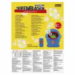 Seifenblasenmaschine Idena 118ml blau, mit Tragegriff...