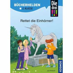 Die drei !!! Rettet die Einhörner!, Bücherhelden 2. Klasse,