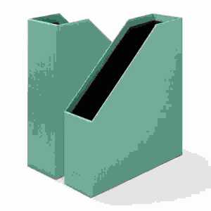 Stehsammler A4 S.O.H.O. Opal, Größe (B x H x T): 80 x 315 x 260 mm,