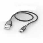Ladekabel USB-A Micro-USB 1,5m schwarz, HAMA