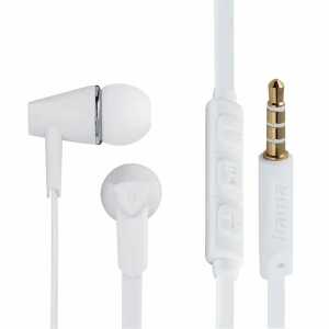 Kopfhörer Joy In-Ear Mikrofon Flachbandkabel, HAMA