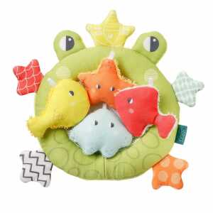 Badekescher Frosch Plansch&Play Kescher, 2 Fische 1Seestern 1Muschel