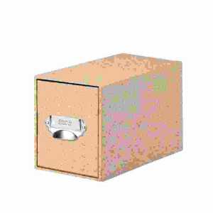 CD-Schubladenbox S.O.H.O. Cacao mit Griff, Größe 143 x 158 x 261 mm