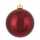 Weihnachtskugel D25cm dunkelrot, bruchfest