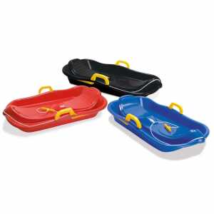 Bobschlitten 79cm sortiert, mit Bremse Zugseil, Tragfähigkeit ca. 50kg