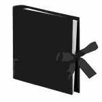 Fotoringbuch schwarz 2-Ring-Bindung Größe 265...