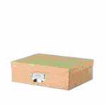 Aufbewahrungskartonage S.O.H.O. Cacao 337 x 105 x 255 mm,