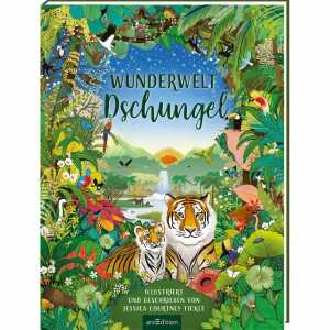 Wunderwelt Dschungel Geschrieben Illustration Jessica Courtney-Tickle