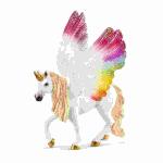 schleich bayala Regenbogeneinhorn 18cm, Geflügeltes...