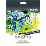 Pinselstifte Aqua Brush 12er, doppelseitiger Stift mit...