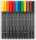 Pinselstifte Aqua Brush 12er, doppelseitiger Stift mit Pinsel