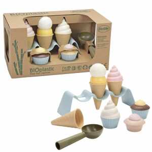 Eis-Set in Geschenkbox aus Bio Zuckerrohr, 10-teiliges Set