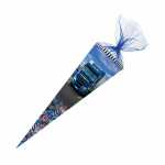 Nestler Schultüte Tüllv. 70 cm rund mit LED Trucks