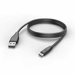 Ladekabel USB-C USB-A 3m schwarz, HAMA
