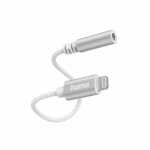 Aux Adapter Lightning Klinke-Buchse 3,5mm weiß, HAMA