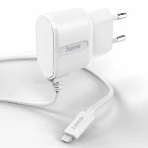 Ladegerät mit Lightning Anschluss 5W 1m weiß, HAMA