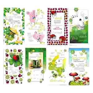 Glückwunschkarten 100 St. Geburtstag Glück