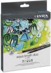 Pinselstifte Aqua Brush 24er, doppelseitiger Stift mit...