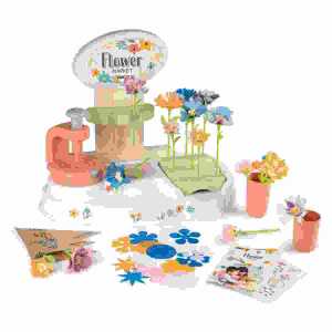 Kreativset Flower Market Blumen herstellen und verkaufen, ab 3 Jahren