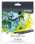Pinselstifte Aqua Brush 36er, doppelseitiger Stift mit...