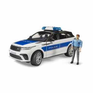 bruder Polizeifahrzeug Range Rover Velar 1:16, mit Polizist,