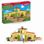 schleich Farm World Set Großer Stall mit Tieren