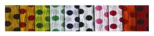 ADINA Krepppapier 10 Rollen 50 x 250 cm sortiert (Punkte)
