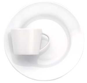 Kaffeetassen ISTA, 0,18 L, Porzellan, weiß
