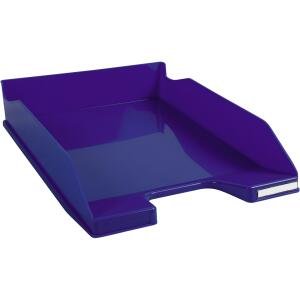 Briefablage Bee Blue DIN A4+, marineblau, vertikal stapelbar,