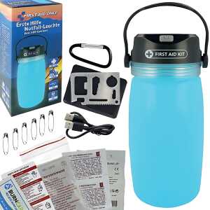 Erste-Hilfe-Set "Camping Outdoorlampe", 5-in1-Outdoorlampe