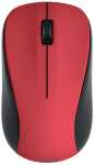 Optische 3-Tasten-Funkmaus MW-300 V2, rot, geräuschlos,