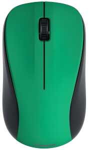 Optische 3-Tasten-Funkmaus MW-300 V2, grün, geräuschlos,