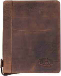 Organizer Wick, A5, Echtleder, braun, Außenmaße: ca. 24 x 19 x 3,5 cm
