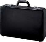 Attachékoffer Taormina, Lederimitat schwarz...