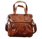 Damentasche Holly, Echtleder, cognac,...