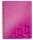 Collegeblock WOW A5 PP-Einband kariert, pink metallic