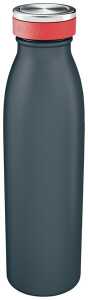 Trinkflasche Cosy, Edelstahl, 500 ml, grau, hält f Stunden kalt o warm