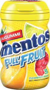 Mentos Gum, Kaugummi Full Fruit, zuckerfrei, verschiedene Sorten