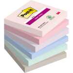 Haftnotiz Super Sticky Note, 76 x 76 mm, 6 x 90 Blatt,...
