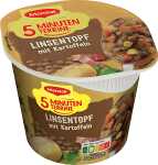 5 Minuten Terrine Linsentopf Kartoffeln, 49 g