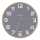Unilux BALTIC Wanduhr grau, 31,5 cm Durchmesser,