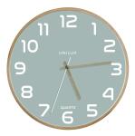 Unilux BALTIC Wanduhr hellgrün, 31,5 cm Durchmesser,