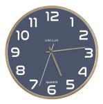 Unilux BALTIC Wanduhr hellblau, 31,5 cm Durchmesser,