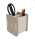 Unilux KUBE Stifthalter grau, aus PET-Recyclingmaterial